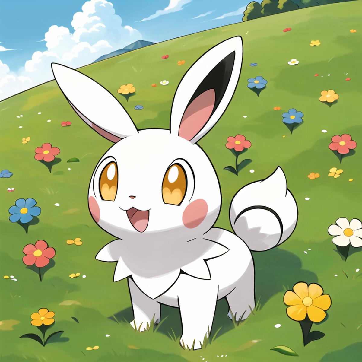 3978524233-3310753065-sugimori ken _(style_), electric pokemon, rabbit, yellow, (masterpiece), high quality, best quality, high-definition, ultra-deta.png